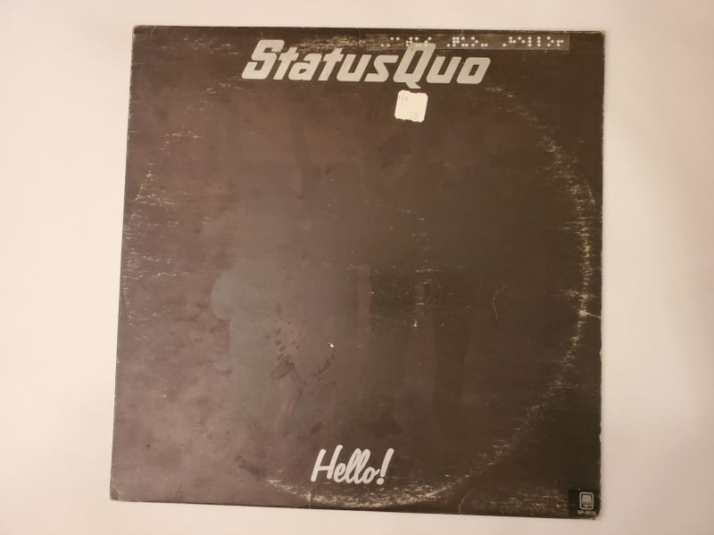 Status Quo Hello! vinyl record